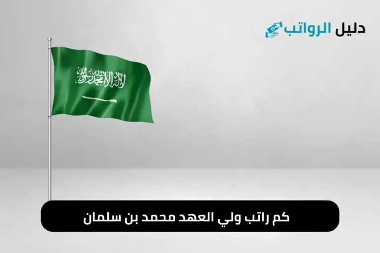 كم راتب ولي العهد محمد بن سلمان